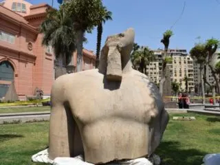 New Statue 2015 discovered Cairo Museum