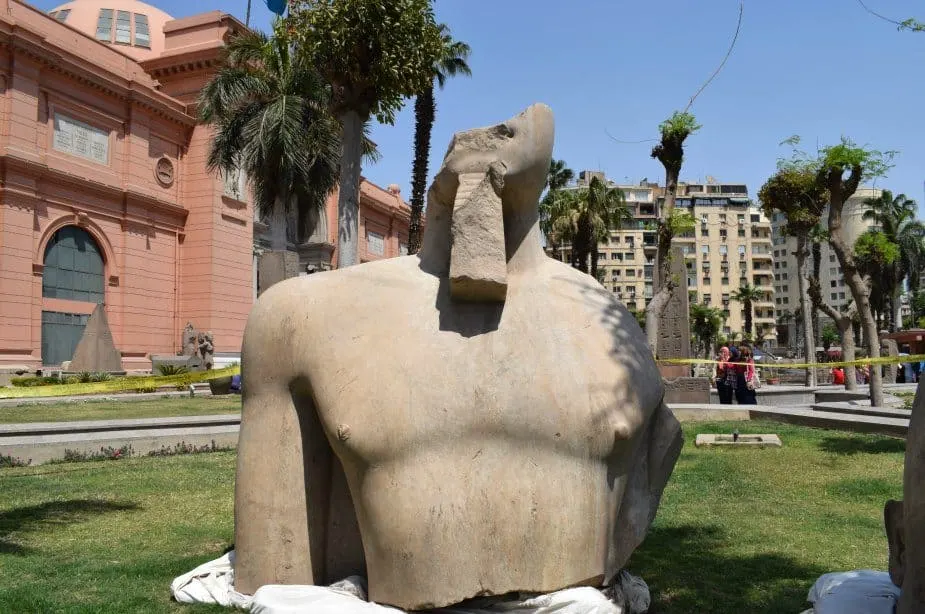 New Statue 2015 discovered Cairo Museum