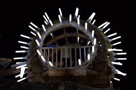 Inside the Turda Salt mine Romania