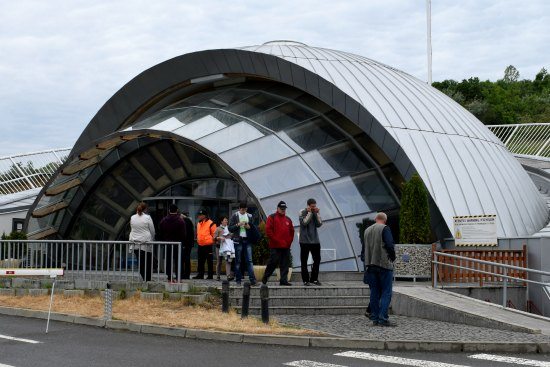 Entrance to the Turda Salt Mine, Transylvania