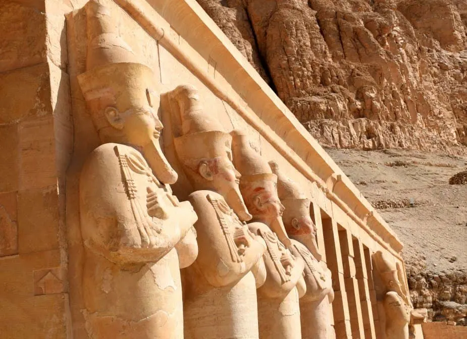 Goddess Hathor at Hatshepsut's Temple