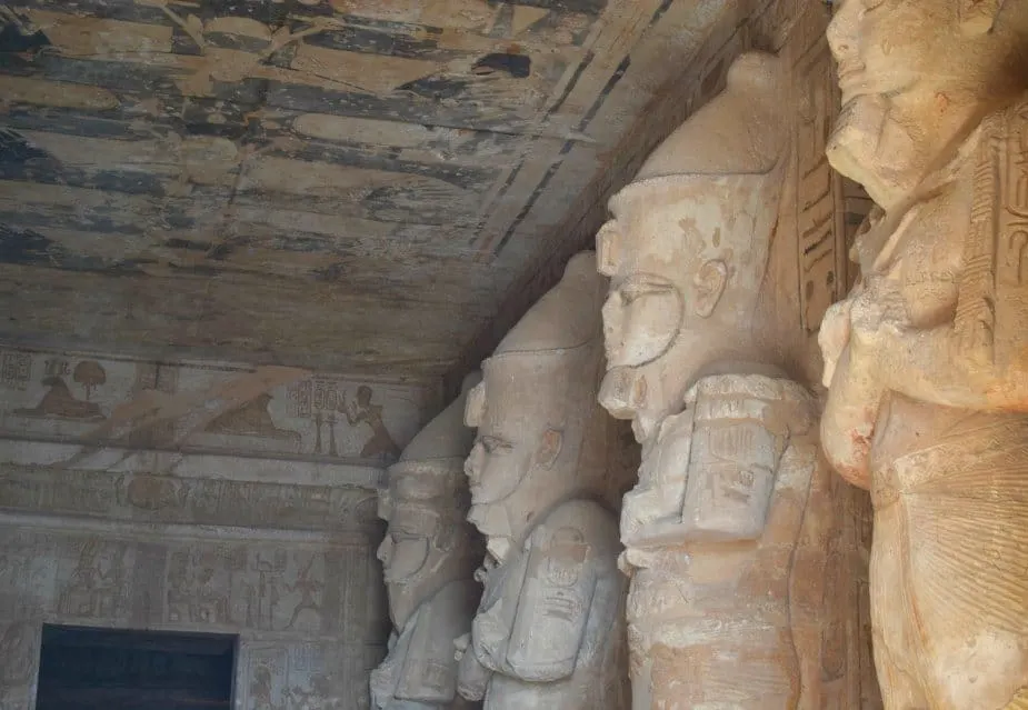 Tourist souk in Luxor Egypt