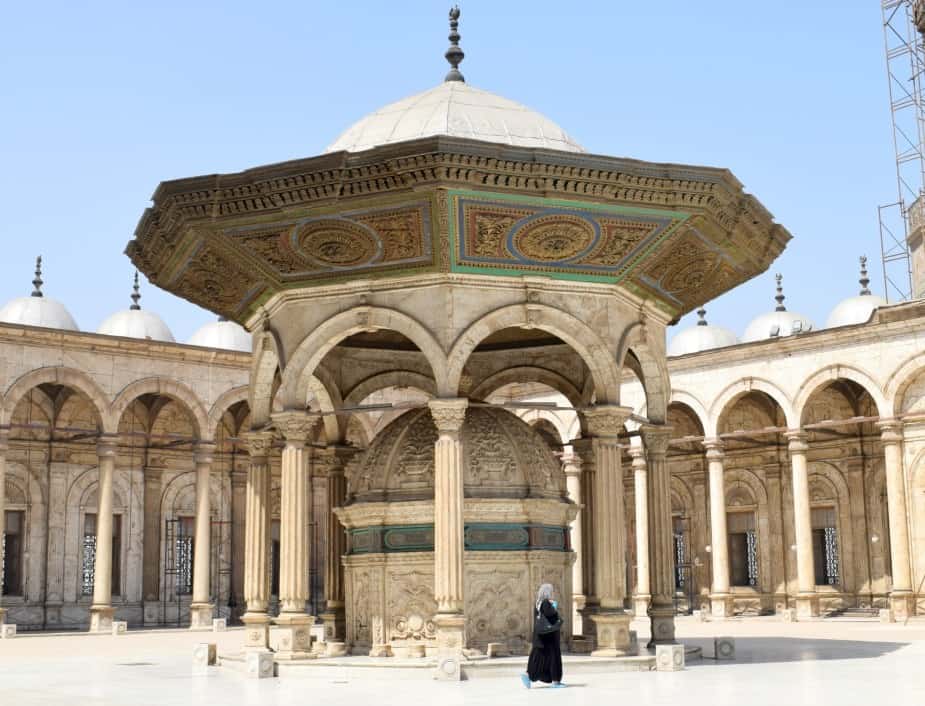 Mosque Courtyard Cairo