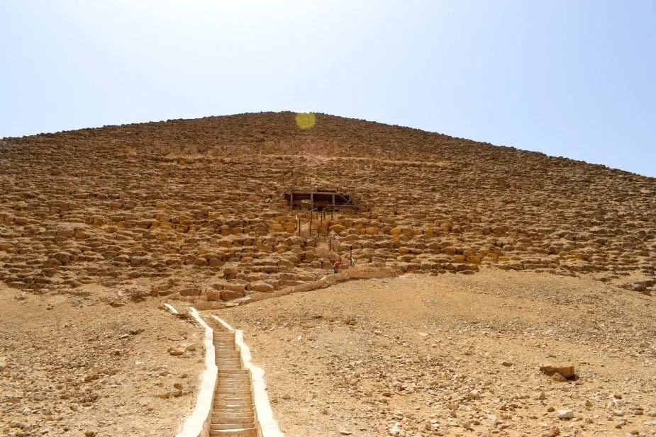 pyramid near Cairo - red pyramid