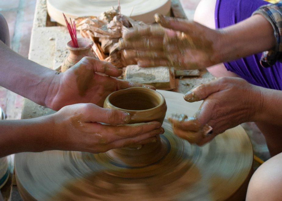 pottery lessons Hoi An Pottery Village Vietnam