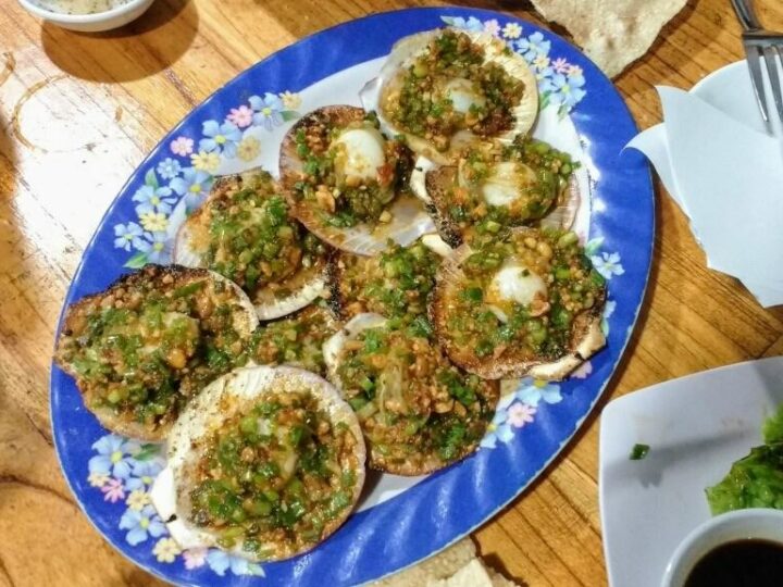 Best foods in hoi an grilled scallops