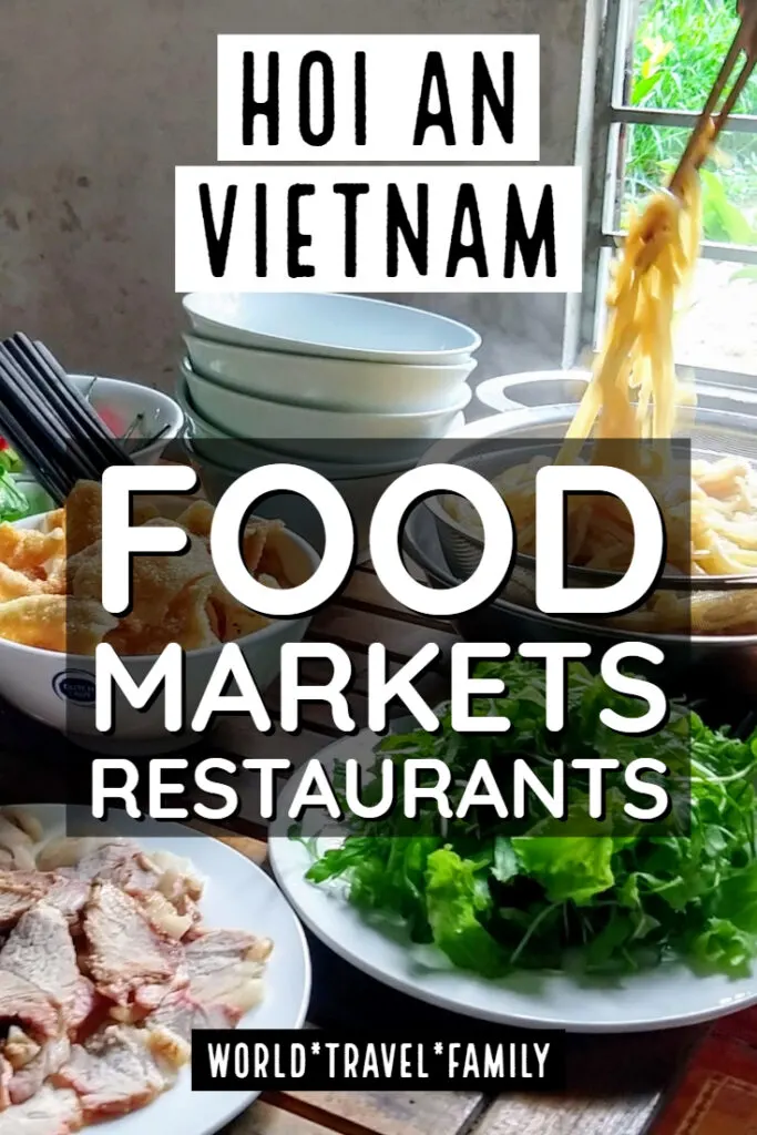 Hoi An Food Markets Restaurants