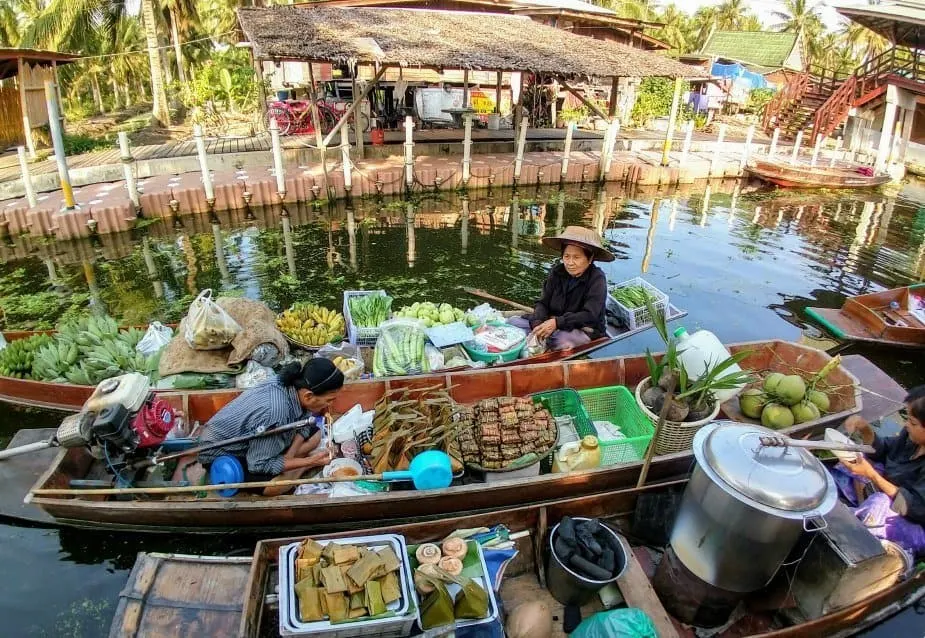 Tha Kha Floating Market Bangkok Tour Take me guide
