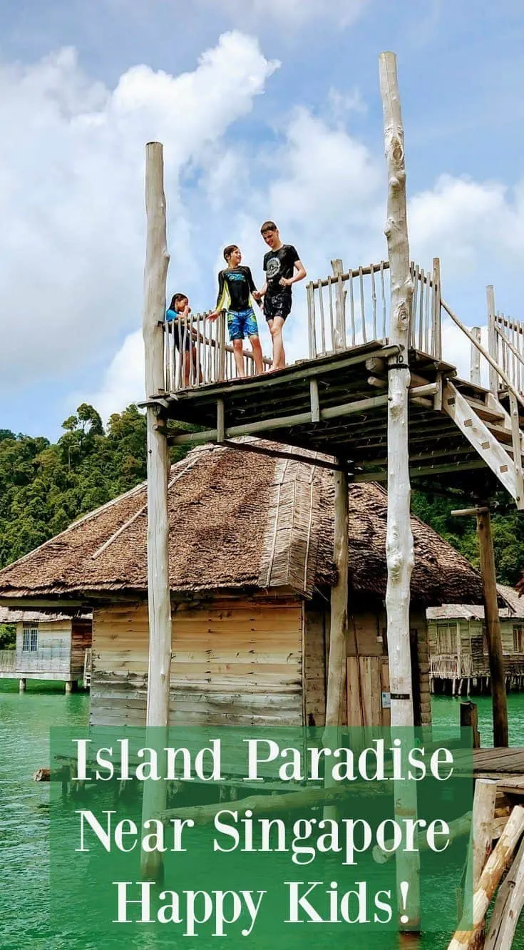 Island near Singapore. Family Travel in Indonesia, Telunas Resorts