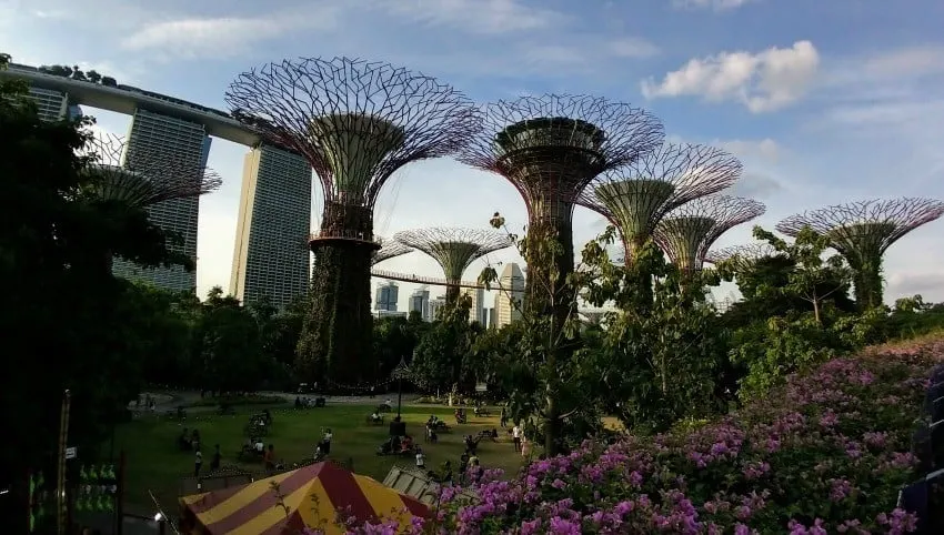 Places to Visit in Singapore, Gardens by the Bay and Marina Bay Sands