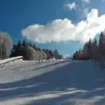 Skiing at Cavnic Romania Chair Lift and Ski School Kids Lift