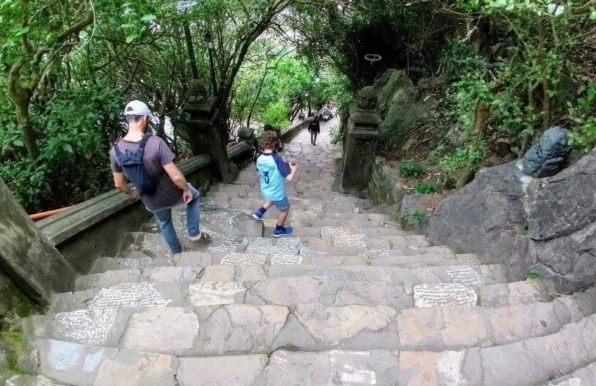 Marble Mountain Hoi An Danang With Kids Steps