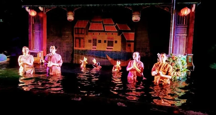 Water puppets in Hoi An