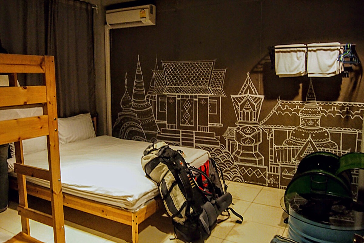 mile map bangkok hostel