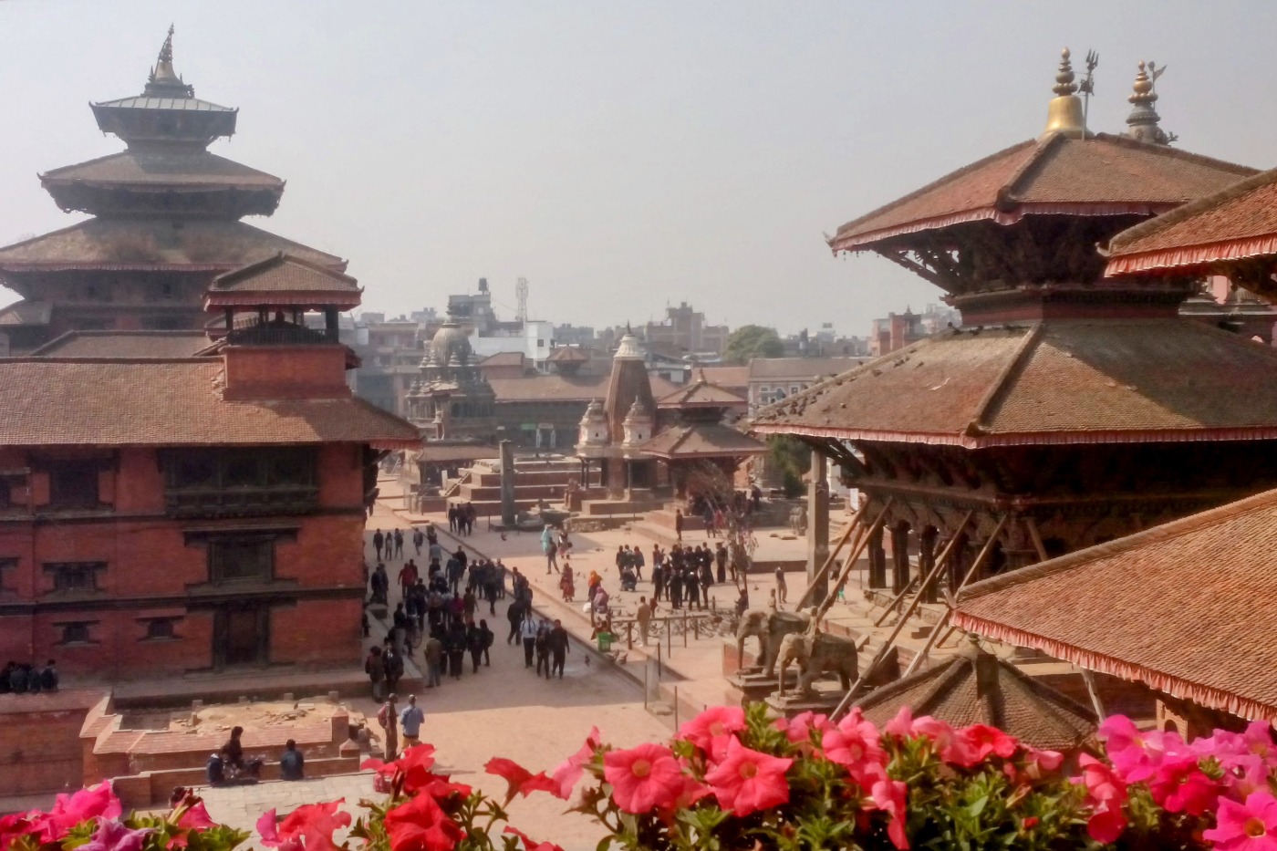 historic buildings of patan duebar square nepal