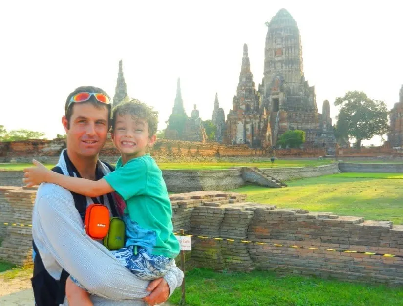 Ayutthaya from Bangkok Thailand Itinerary with Kids
