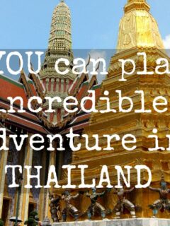 How to plan a holiday in Thailand