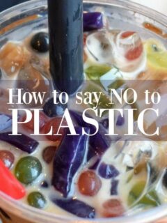 How to use less plastic