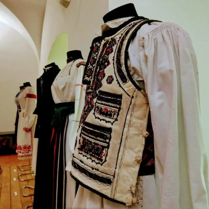 Museum of Romanian costume at Fagaras Citadel