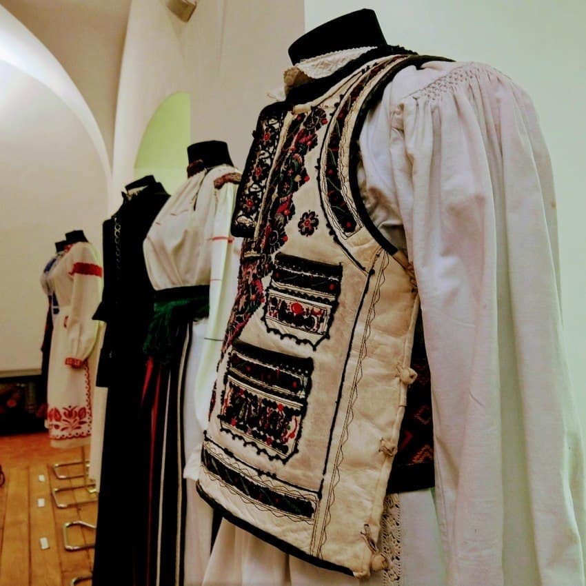 Museum of Romanian costume at Fagaras Citadel