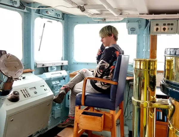 Captain of the Royal Yacht Britannia Edinburgh Scotland