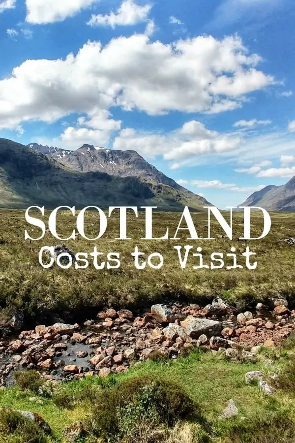 Scotland Costs to Visit