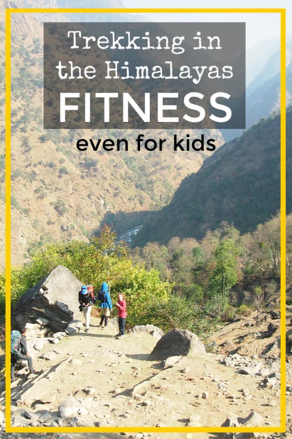trekking in the Himalayas Firtness and training