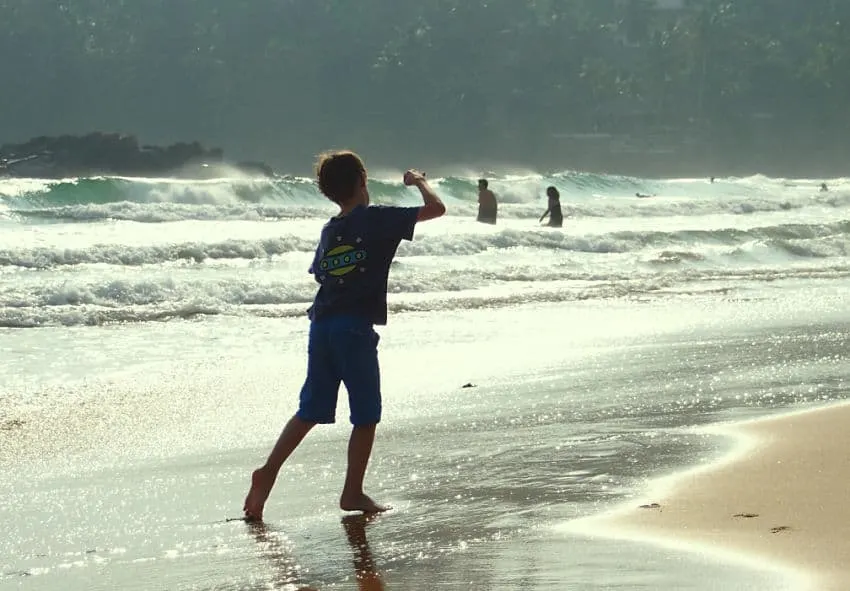 Mirissa Sri Lanka with Kids.