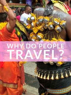 Why do people travel