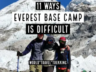 Everest Base Camp Trek Difficult