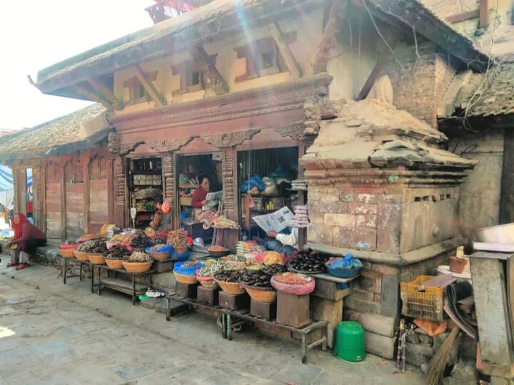 Durbar square Kathmandu near Freak St