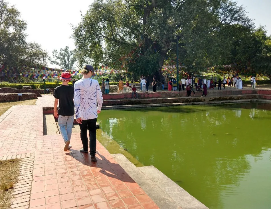 Lumbini Nepal. Where Buddha was born.