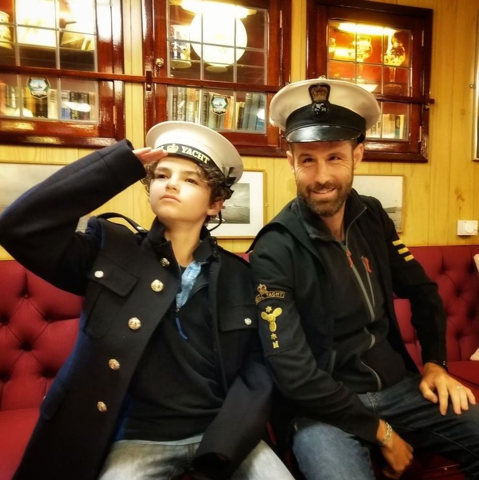 Royal yacht Britannia Officers Mess Sailors Uniforms