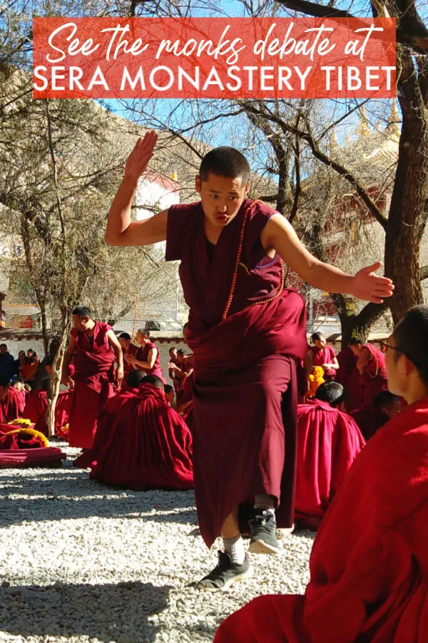 See the monks debate at Sera Monastery Tibet