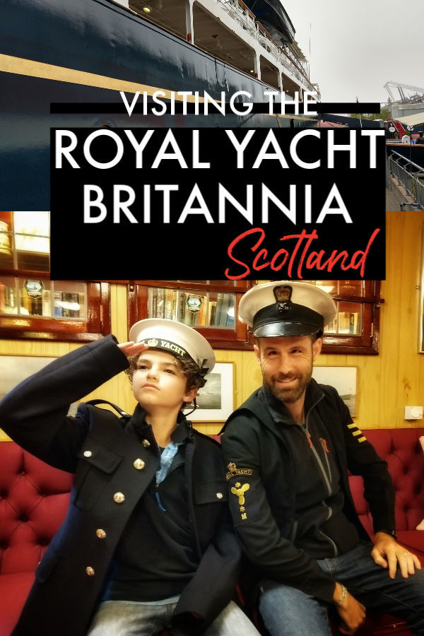 Visiting the Royal Yacht Britannia Scotland Edinburgh