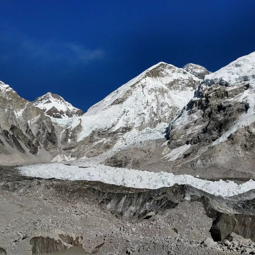 Mount Everest View From Everest Base Camp