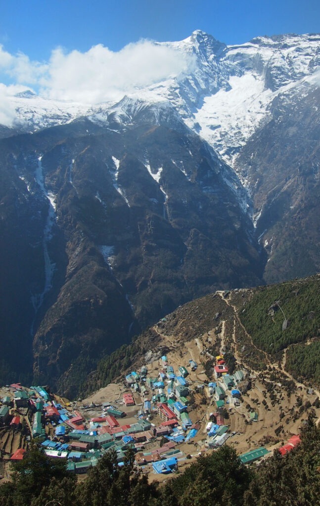 Best Places to Visit in Nepal Namche Bazaar View