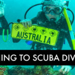 Learning to scuba dive kids