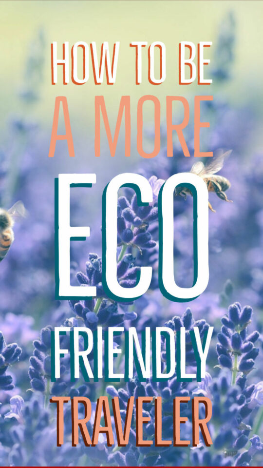 Ways to Be a More Eco Friendly Traveller