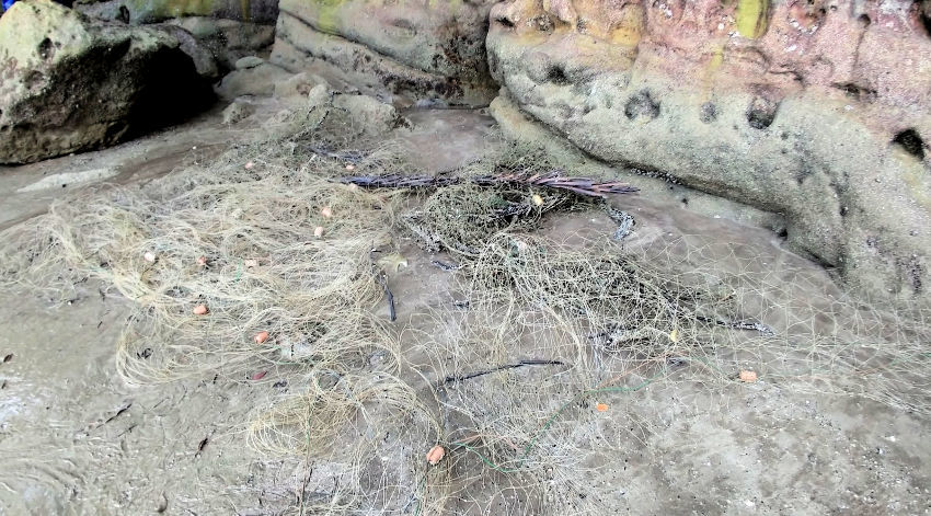 A Ghiost net at Bako National Park Sarawak. Through this blog I want to promote conservation and eco awareness