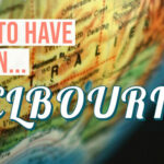 Fun things to do in Melbourne map of Australia