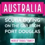 Australia scuba diving on the great barrier reef from port douglas