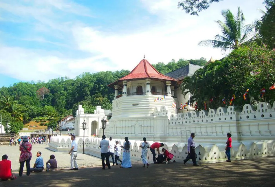 Kandy Sri Lanka. The Temple of the Tooth.