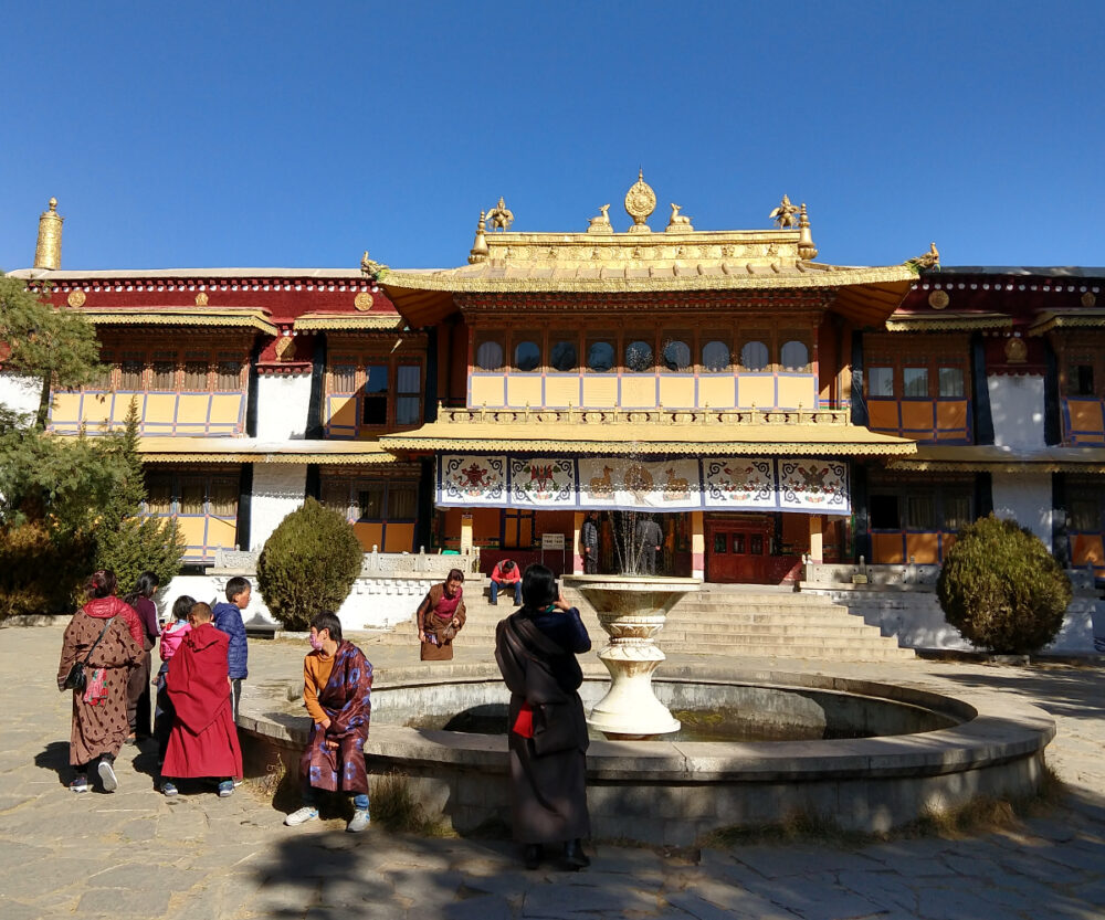 Lhasa Tibet The Summer Palace Dalai Lhama's Home in Lhasa