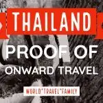 Thailand Proof Of Onward Travel