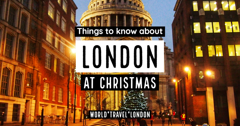 London at Christmas Time