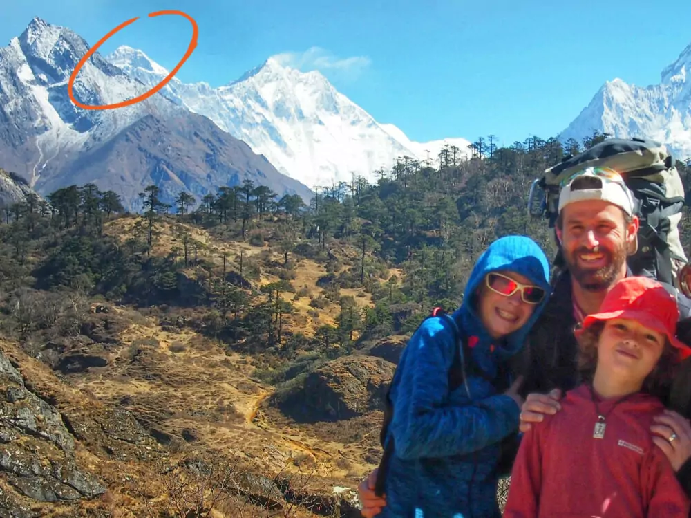 Mount Everest visible from Nagarkot