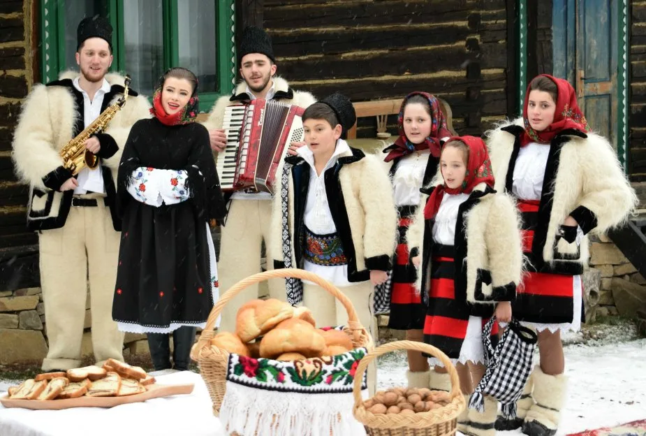 Romanian Christmas Traditions Carol Singers