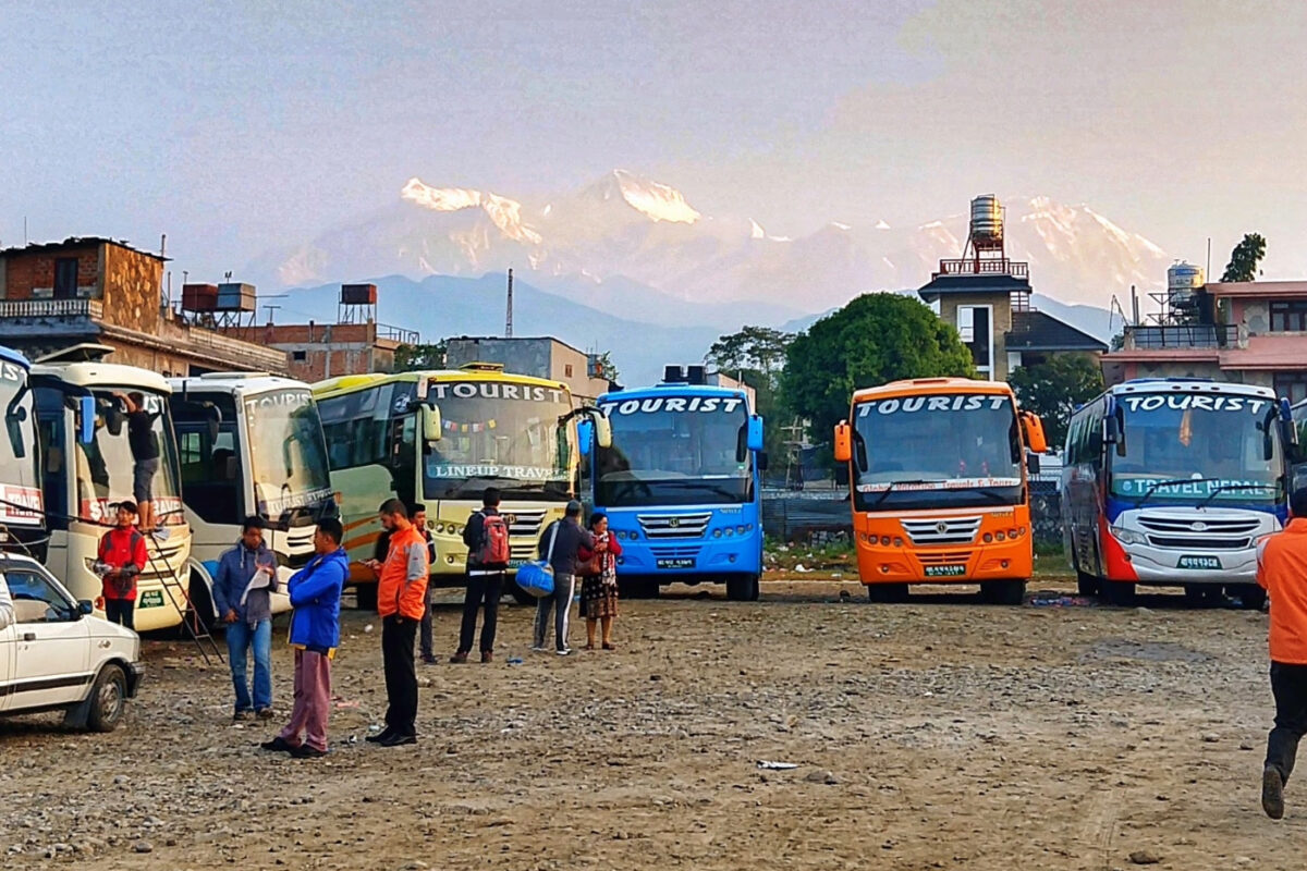 Buses in Nepal