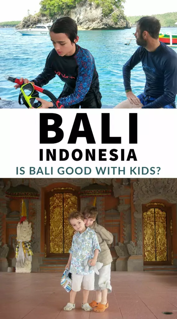 Bali with kids pinterest